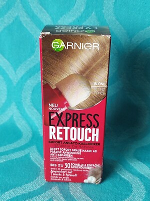 Garnier Dark Blonde Express Retouch Grey Hair Concealer up to 30 applications 