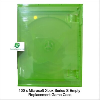 Microsoft Xbox Series S volle Höhe Hülle Ersatz Original-Zubehör-Hersteller leere Spielhülle x 100