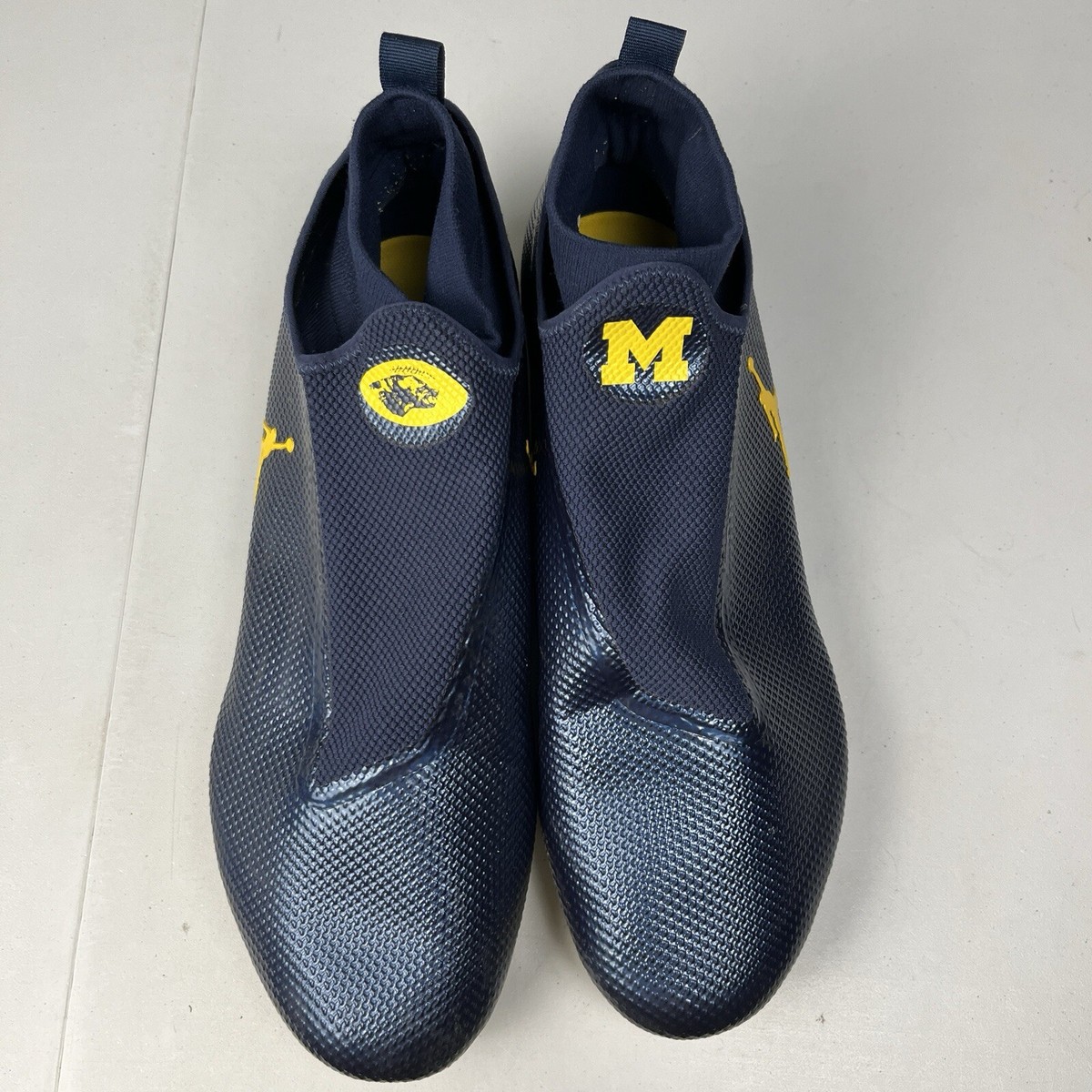 フルカウント Nike Jordan Michigan Wolverines Vapor Edge 360 Size 15 Football