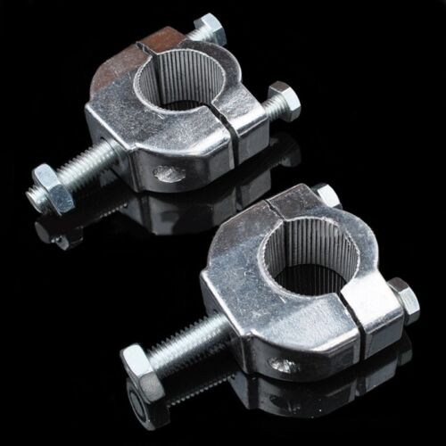 Motorcycle Handlebar Riser Bar Mount Handle Clamp Universal 22mm 7/8" Motocross - Picture 4 of 5