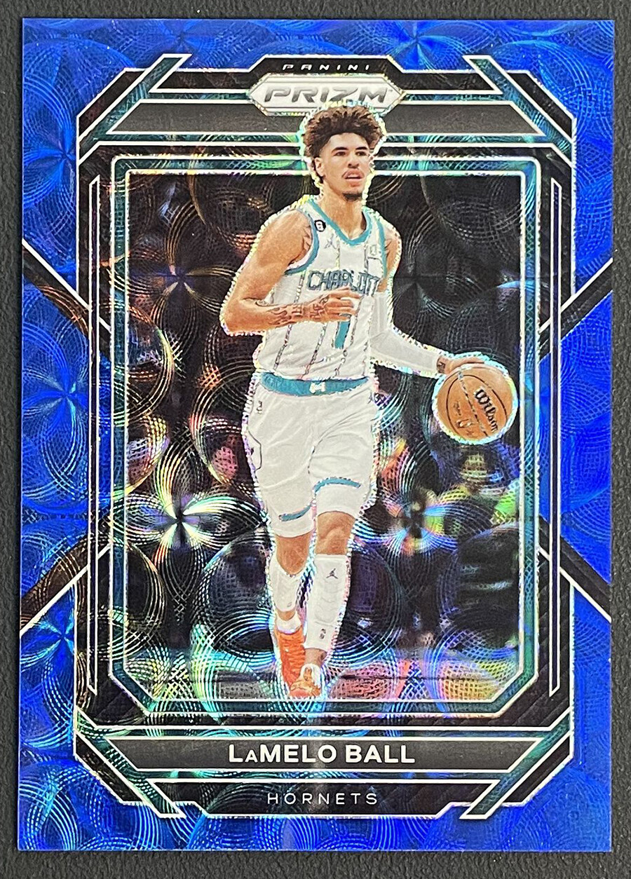 2022-23 Panini Prizm LaMelo Ball #150 Choice Blue Prizm /49