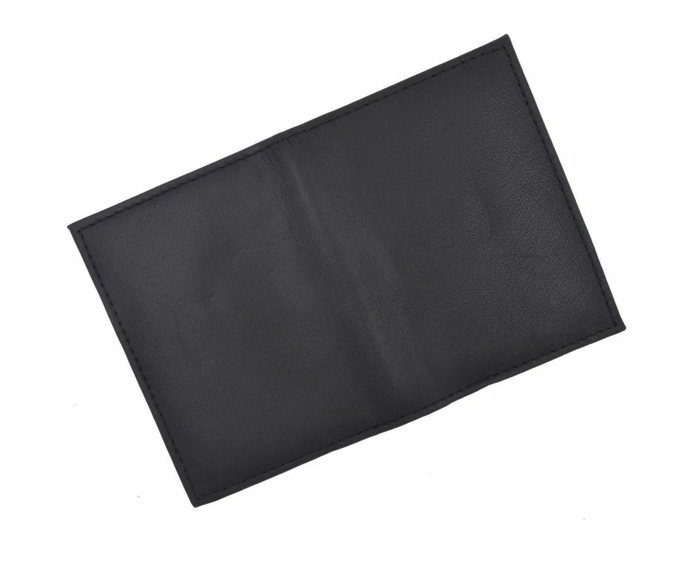 Slim Thin Leather Credit Card ID Mini Wallet Holder Bifold Driver's License Safe - Image 4 of 4