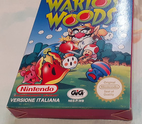 Wario's Woods Nintendo Nes Nuovo Sigillato Gig Versione Italiana Originale 100%