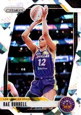 RAE BURRELL 2024 Panini Prizm WNBA Silver Cracked Ice #62 Los Angeles Sparks