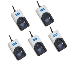 HID DigitalPersona URU4500, Fingerprint Reader, Pack of 5, IDCS Demo Soft