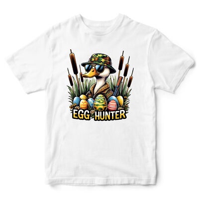 Lustiges Eierjäger Kinder T-Shirt Shirt Ostern Spaß Feiern Schokolade Eier Sp...