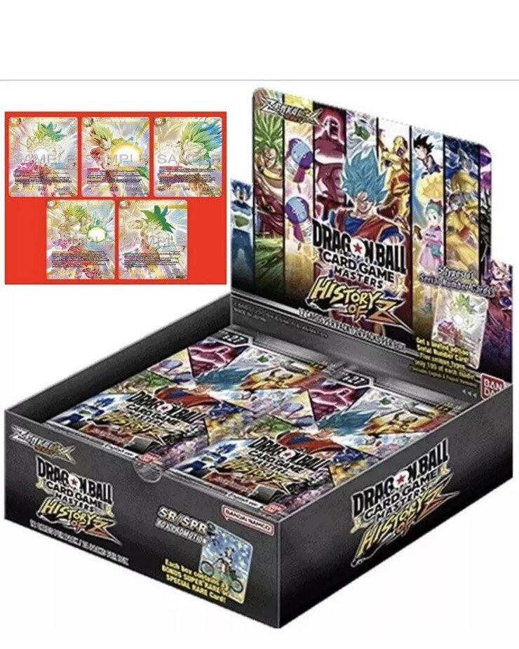 Dragon Ball Super Masters - History of Z - Booster Box | eBay