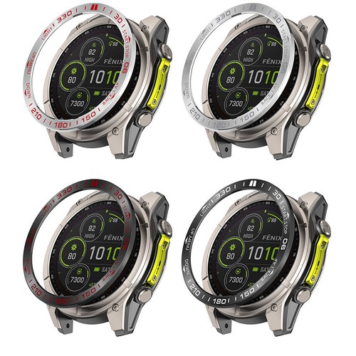 Watch Protector Circle Replacement Watch Bezel Accessories for Garmin Fenix8 - Picture 3 of 15