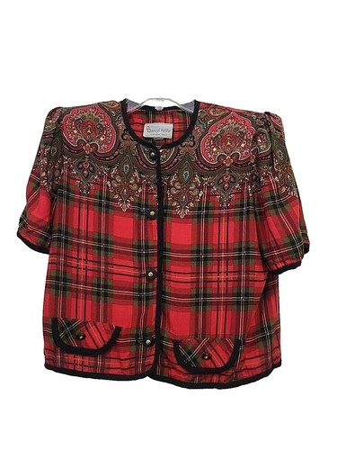 Vintage Threads Red Women's Top | eBay
