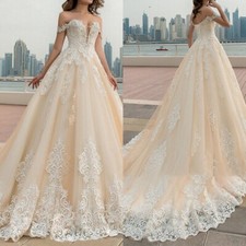 Elegant A-Line Wedding Dresses Sweetheart Sleeveless Lace Appliques Bridal Gowns