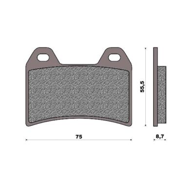 Aprilia One Front Brake Pads Front Brake Pads Pista Pegaso Strada Mille Tuono