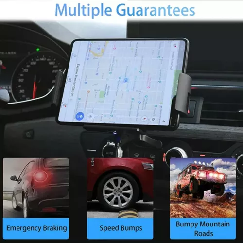 Car Mount Phone Holder Wireless Car Charger Mount For Galaxy Z Fold 2 3 4 6 - Picture 8 of 9