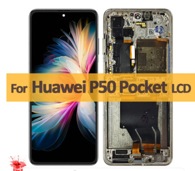 For Huawei P50 Pocket BAL-AL00 BAL-L49 Foldable LCD Display Screen Replacement