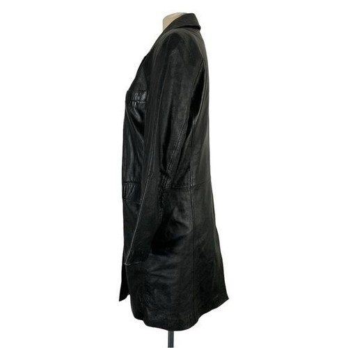 Vintage Gallery Womens leather Jacket Size Medium Mid length - Picture 3 of 11