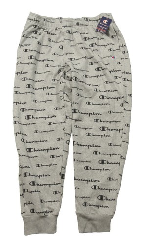 Champion Men's Gray All Over Script 