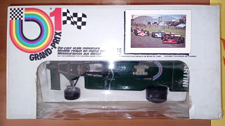 Burago 1:14, Grand Prix1: "Lotus MK4/1979" Martini-Tissot. Mario Andretti. - Immagine 2 di 4