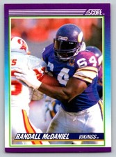 1990 Score - #164 Randall McDaniel