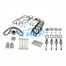 1.6 Piston & Con Rod & Valve & Gasket Rebuild Kit Fit For VW Passat Seat