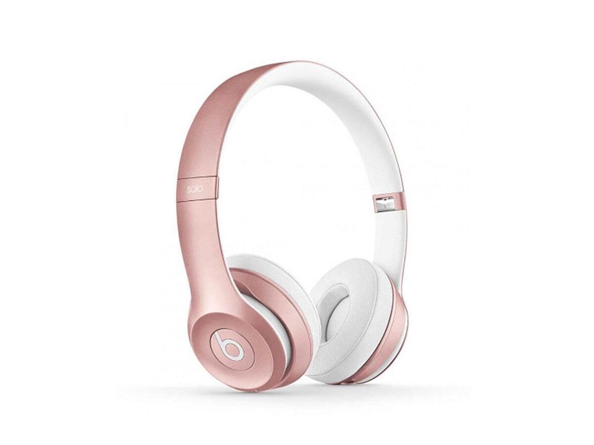Beats by Dre Solo 2 Wireless On-Ear Headphone in Rose Gold Beats by Dre Solo 2 Wireless On-Ear Headphone in Rose Gold