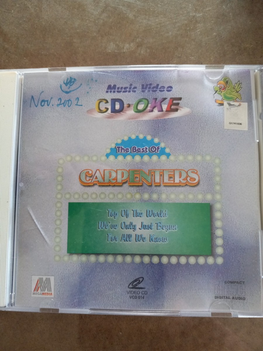Music Video Cd-oke The Best Of Carpenters 7-1 | eBay