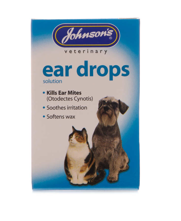 Johnsons Veterinary Products Ear Drops, clear,15 ml (Pack of 3
