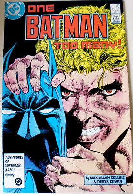 BATMAN ISSUE # 403. JAN.1987.  VOL1. SERIES. N.MINT  VERY HIGH GRADE