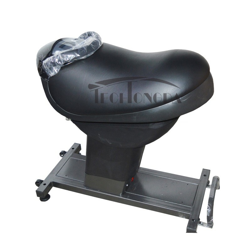 Horse Riding Machine Black Exercise Machine Horse Riding Simulator 110V