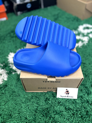 Adidas Yeezy Slide Azure 2024 (NEW) | ID4133 - Multi Sizes