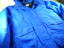 Lands' End Squall Waterproof Parka Womens L 14-16 Insulated Hooded Jacket Coat