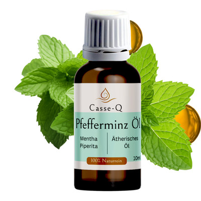 Ätherisches Pfefferminzöl piperita - Casse-Q (10/50/100/500  ml) | 100%naturrein