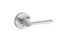 Weiser Halifax SPVL331 LSL15 RDT-B Privacy Door Lever Satin Nickel Round Back