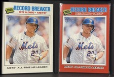 2026 Topps Heritage - Record Breakers Pete Alonso #232 RED PARALLEL