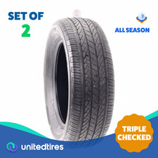 Set Of 2 Used 24560r18 Bridgestone Dueler Hp Sport As 105h - 732 Set Of 2 Used 24560r18 Bridgestone Dueler Hp Sport As 105h - 732