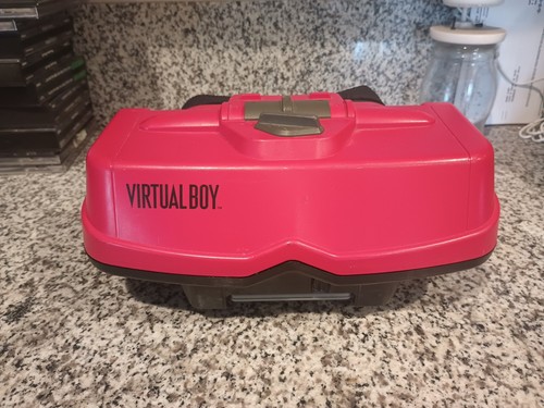 Working Headset Only-Nintendo Virtual Boy Console-VUE-001 Mario Tennis - Picture 1 of 8