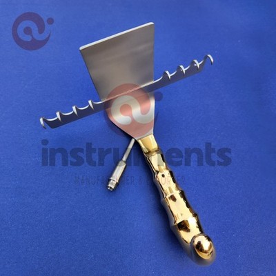 Abdominal Saldanha Retractor 8 Prong With Fiber Optic Plastic Surgery OR By Ai
