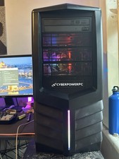 CyberPower PC Gaming Desktop Black