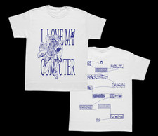 Ninajirachi I Love My Computer 2 sides white shirt All sizes S to 5XL 1F2899