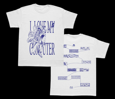 Ninajirachi I Love My Computer 2 sides white shirt All sizes S to 5XL 1F2899