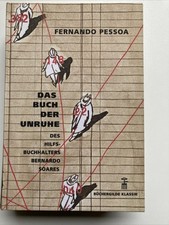 Fernando Pessoa, Das Buch Der Unruhe Des Hilfsbuchhalters Bernardo Soares Neu