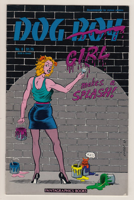 Fantagraphics DOG BOY #8 Steve Lafler 1987 Underground 80's Independent Hit !!
