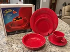 Fiesta SCARLET 5-Piece Place Setting New IN BOX