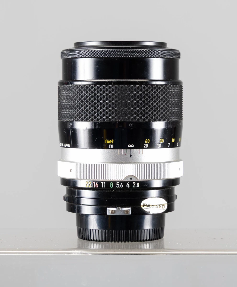 25+ Nikon NIKKOR f/2.8 Camera Lenses 135mm Focal for sale