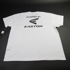 Virginia Tech Hokies Easton Short Sleeve Shirt Men's White New