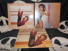 Jane Fonda's Workout Laserdisc  Record Collection Complete Workout Free Ship 50