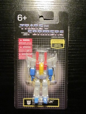 Transformers Authentic STARSCREAM Mini Figurine , Hasbro , Neu