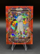 2023 Panini Prizm - Chief Meyers #216 Red Ice Prizm- New York Giants ST3