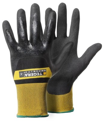 Tegera 8803 INFINITY nitrilbeschichtete Arbeitshandschuhe wasserdicht handflächenbeständig
