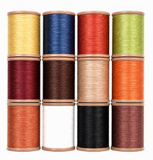 0.5mm Flax Waxed Linen Thread 130 Metres Leather Sewing Leathercraft