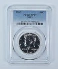 1967 Kennedy Half Dollar SMS SP67 PCGS Blue Label *3136