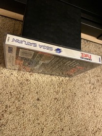 Black Fire Sega Saturn CIB Complete w/ Manual Reg Card Authentic Tested Nr. MINT